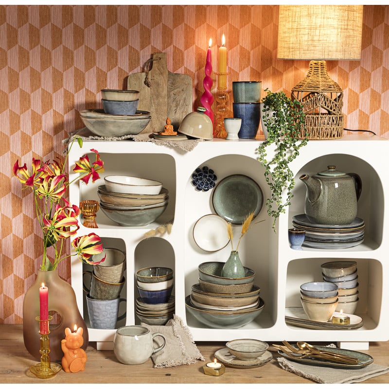 Dinerbord Toscane - grijs - ø28 cm
