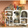 Dinerbord Toscane - grijs - ø28 cm