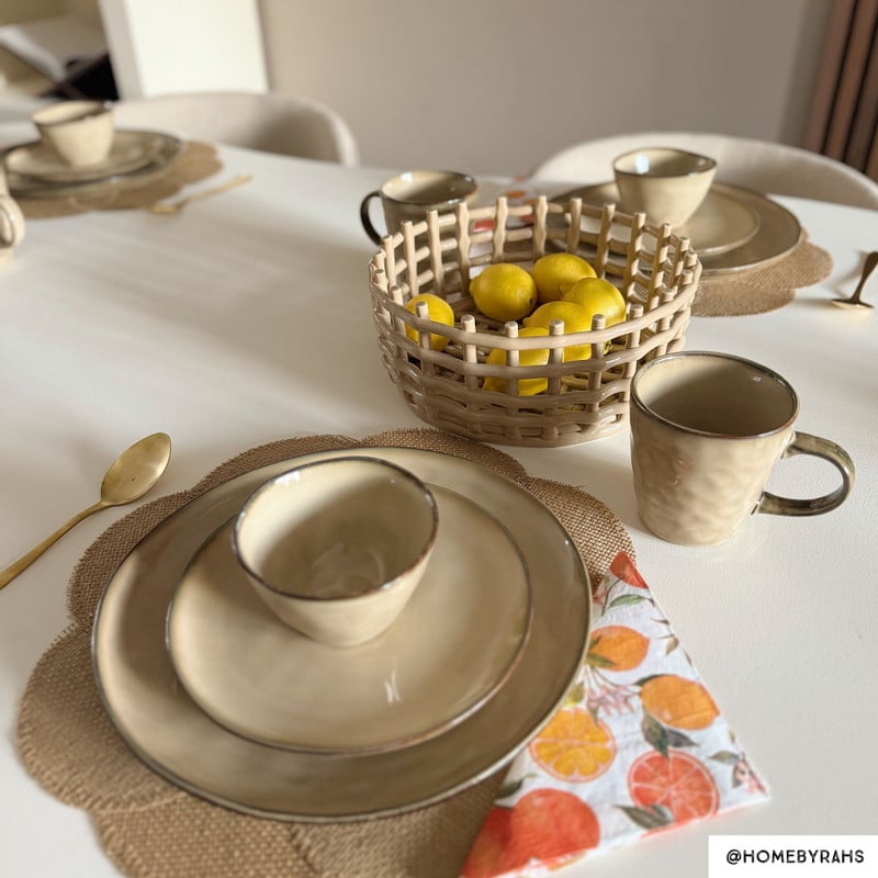 Mok Toscane - beige - 375 ml