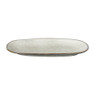 Bord ovaal Toscane - grijs - 25.5x12 cm 