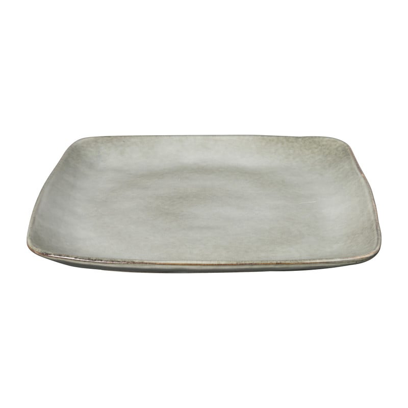 Vierkant bord Toscane - grijs - 25x25 cm