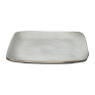 Vierkant bord Toscane - grijs - 20x20 cm 