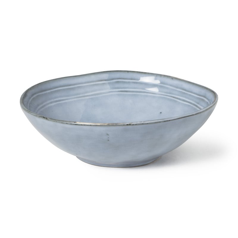 Diep bord Toscane - lichtblauw - ø19 cm 