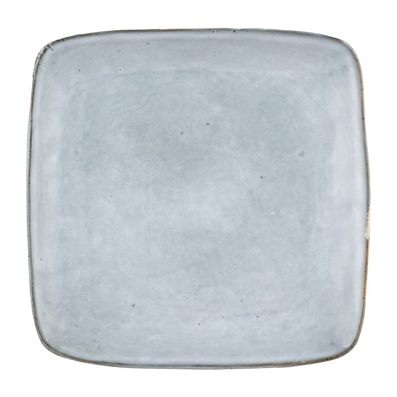 Vierkant bord Toscane - lichtblauw - 25x25 cm 