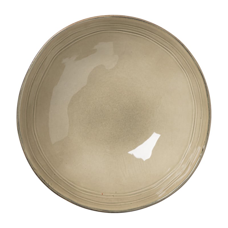 Diep bord Toscane - beige - ø19 cm 