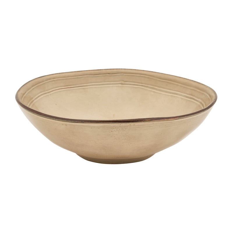Schaal Toscane - beige - ø24 cm 