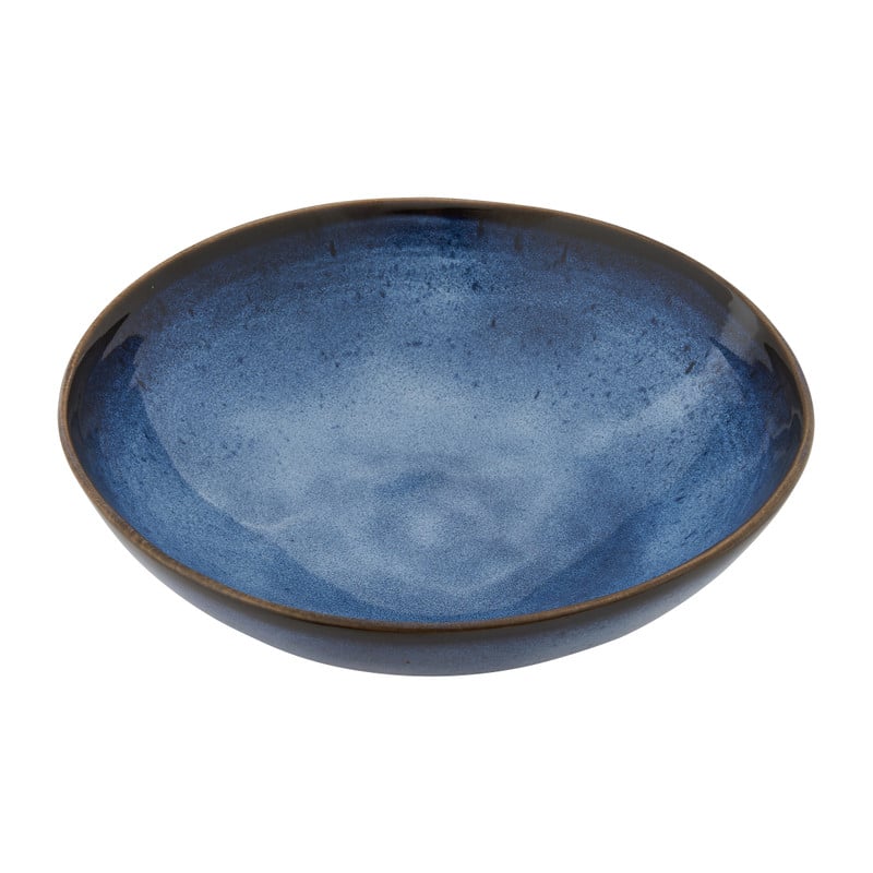 Schaal Toscane - donkerblauw - ø24 cm 