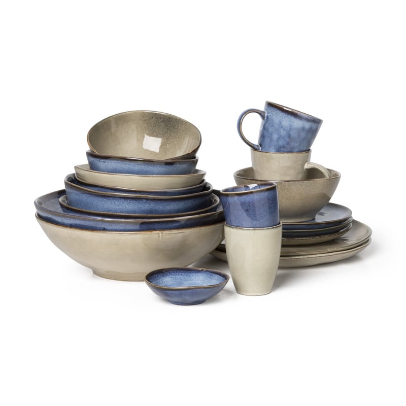 Schaal Toscane - donkerblauw - ø24 cm 