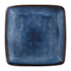 Vierkant bord Toscane - donkerblauw - 20x20 cm 