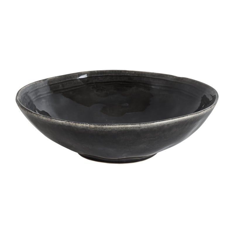 Schaal Toscane - zwart - ø30 cm 