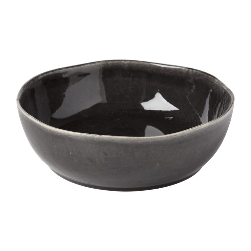 Schaal Toscane - zwart - ø22.8 cm 