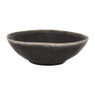 Diep bord Toscane - zwart - ø19 cm