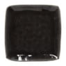 Vierkant bord Toscane - zwart - 20x20 cm 