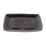 Vierkant bord Toscane - zwart - 20x20 cm 