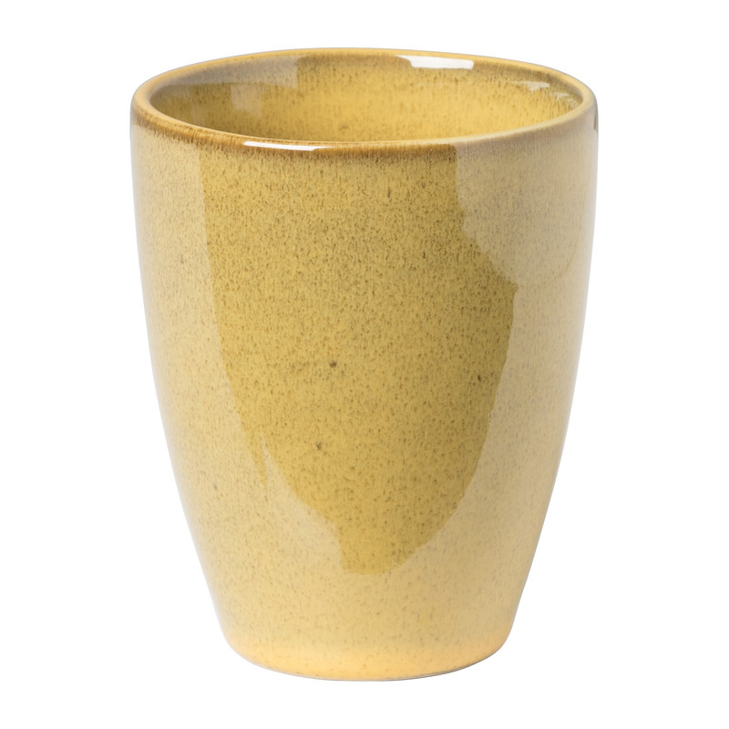 Beker Toscane - geel - 315 ml 