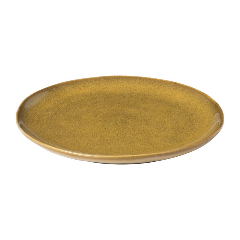 Ontbijtbord Toscane - geel - ø20.5 cm 