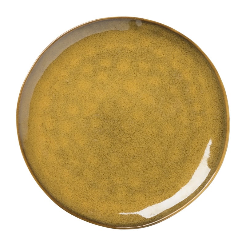 Dinerbord Toscane - geel - ø28 cm