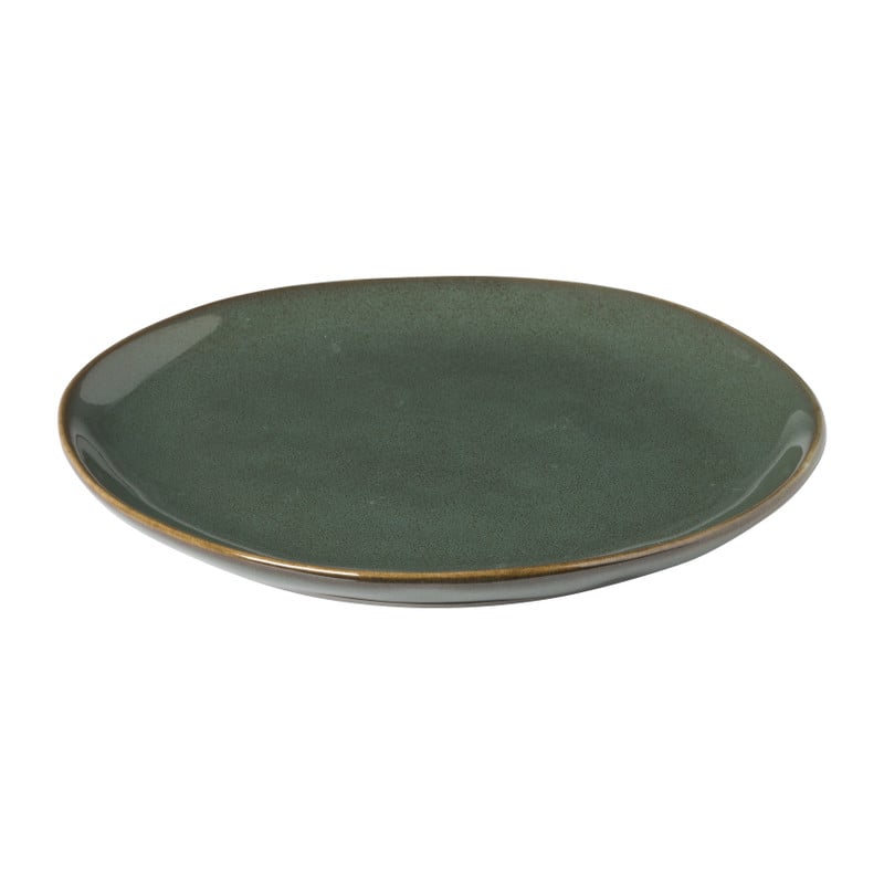 Ontbijtbord Toscane - donkergroen - ø20.5 cm 