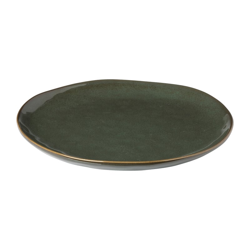 Dinerbord Toscane - donkergroen - ø28 cm