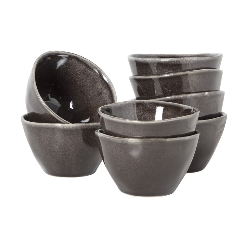 Serviesset Toscane - zwart - 32-delig - 8 persoons
