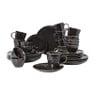 Serviesset Toscane - zwart - 32-delig - 8 persoons