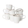 Serviesset Toscane - wit - 32-delig - 8 persoons