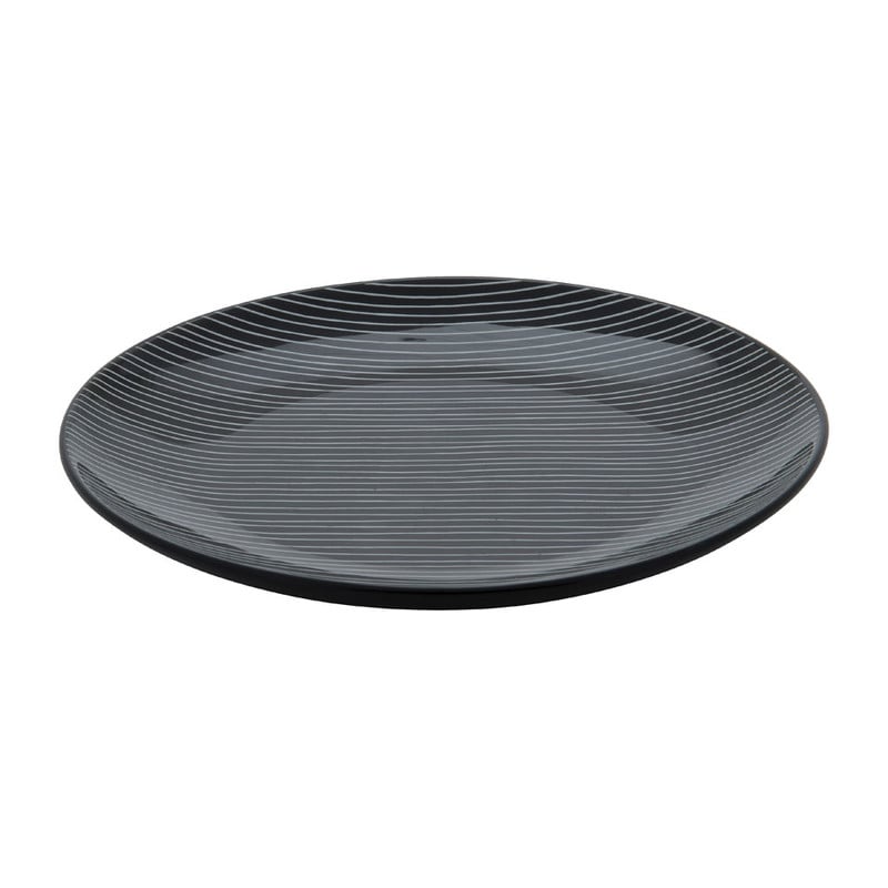 Ontbijtbord Kasitoo - 20 cm - streep