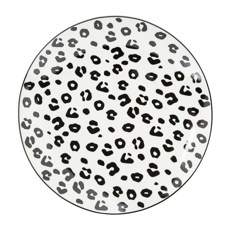 Dinerbord Kasitoo dierenprint - ᴓ26 cm