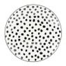 Dinerbord Kasitoo stippen - ᴓ26 cm
