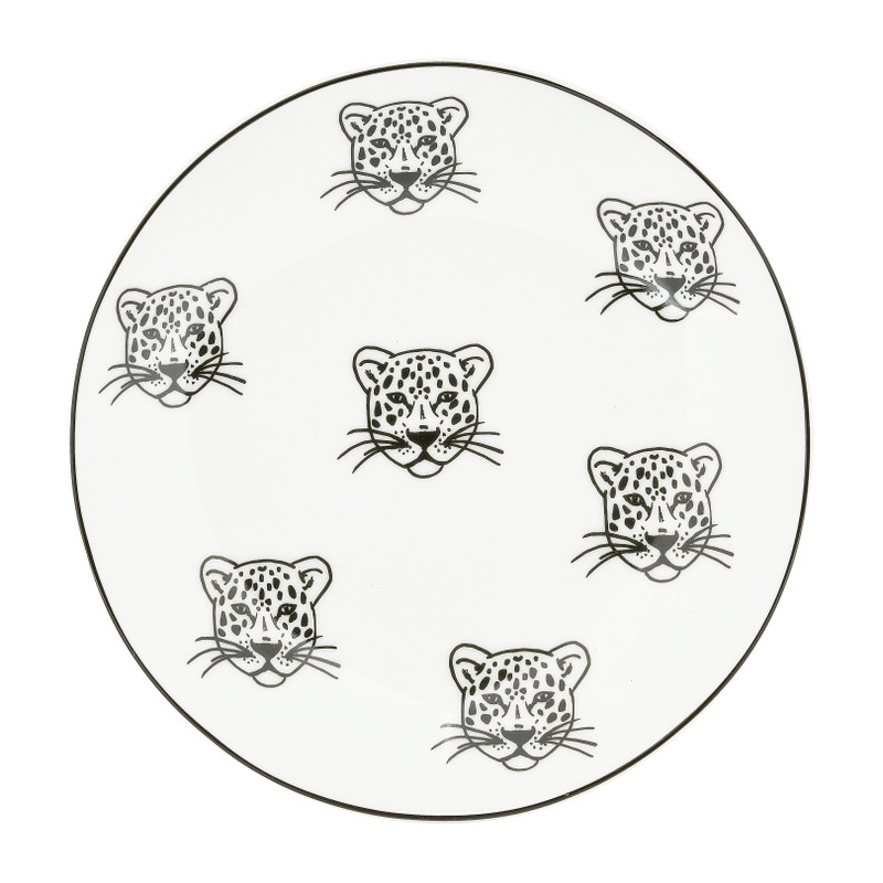 Gebaksbord Kasitoo panter - ᴓ15 cm