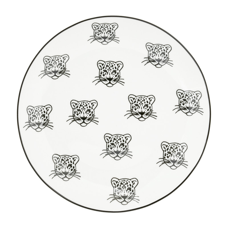 Ontbijtbord Kasitoo panter - ᴓ20 cm