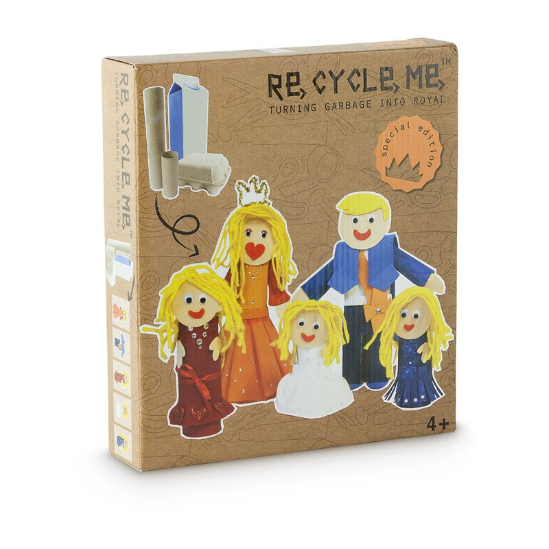 Re-Cycle-Me knutselpakket Koninklijke familie 