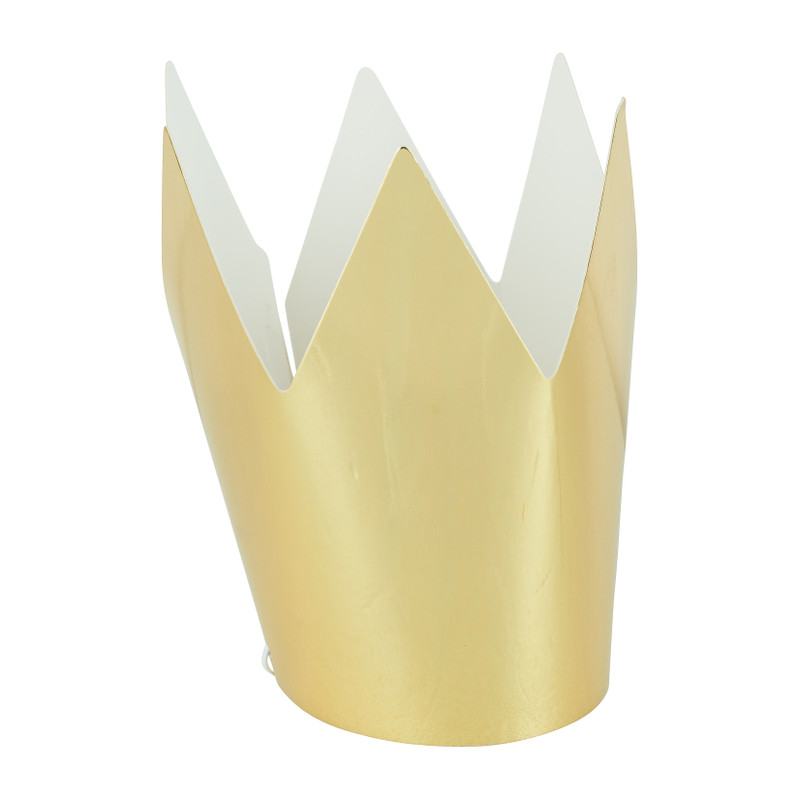 Papieren kroontjes - set van 6