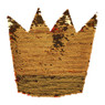 T-shirt kroon - oranje - maat S/M