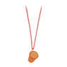Shotglas aan ketting - oranje
