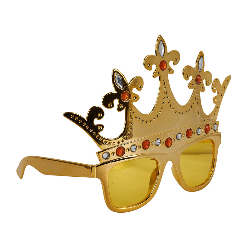 Bril kroon - goud