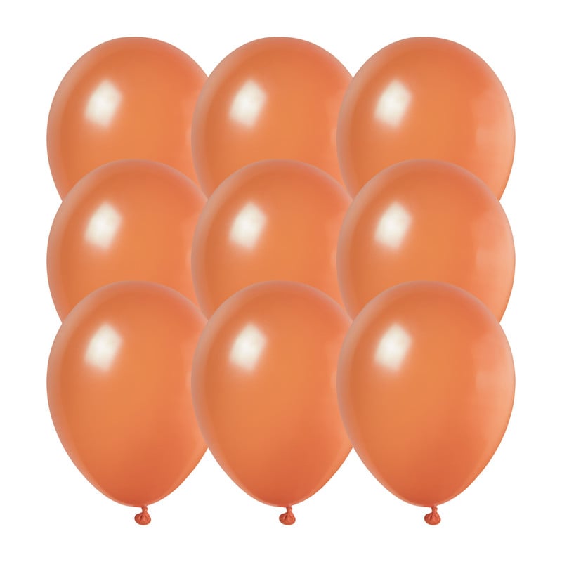 Ballonnen - oranje - set van 48