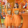 T-shirt leeuw - oranje - L/XL