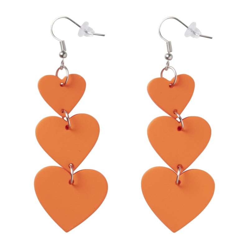 Oorbellen - oranje - diverse varianten