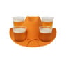 Bierhoed - oranje