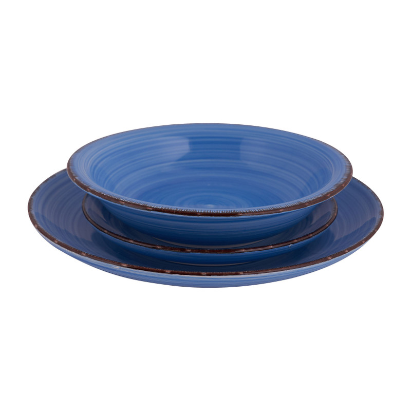 Serviesset blue - 18-delig - 6 persoons