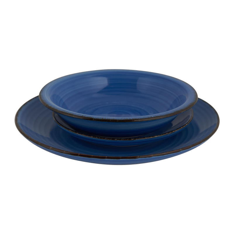 Serviesset blue - 18-delig - 6 persoons