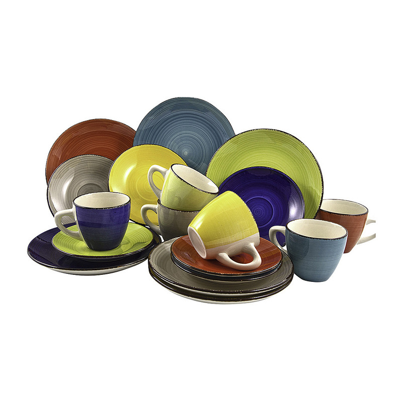 Koffieset Malaga - 18-delig - 6 persoons