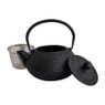 Japanse theepot - zwart - 0,8 liter