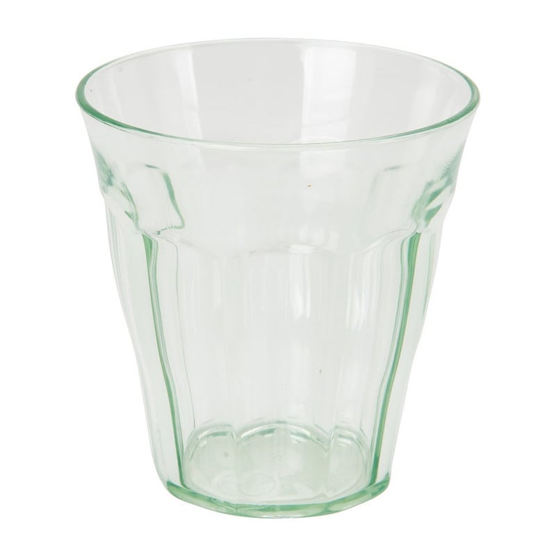 Beker met facetten - 20 cl - groen
