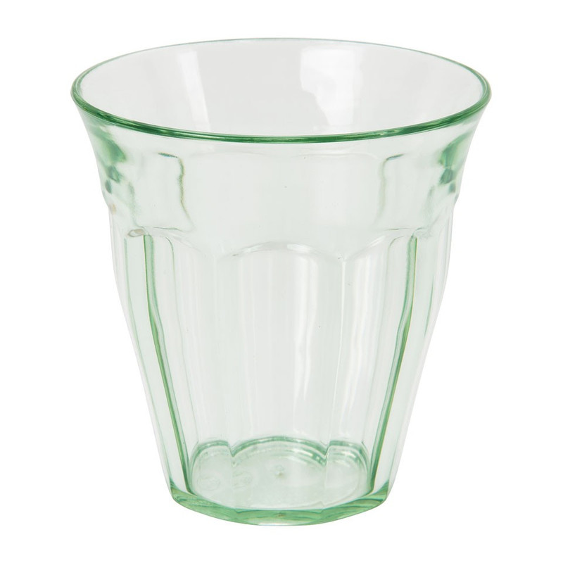 Beker met facetten - 25 cl - groen