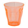 Beker met facetten - 20 cl - oranje