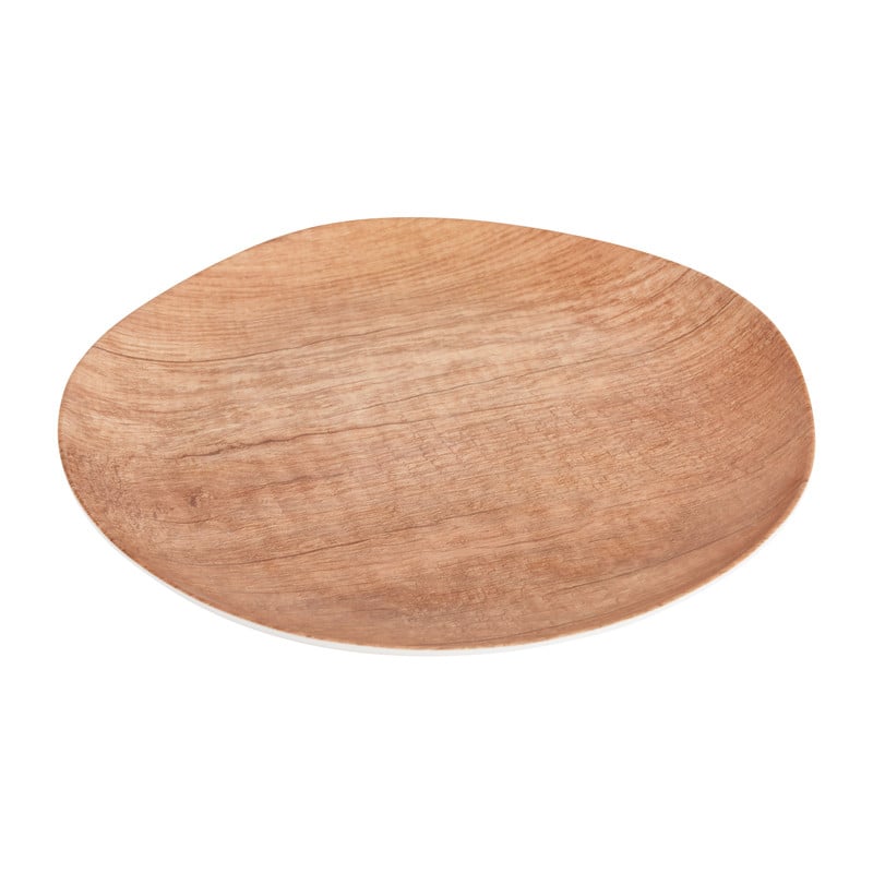 Dinerbord Saar - bruin - ø27.5 cm