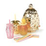 Drinkbeker ananas - goud