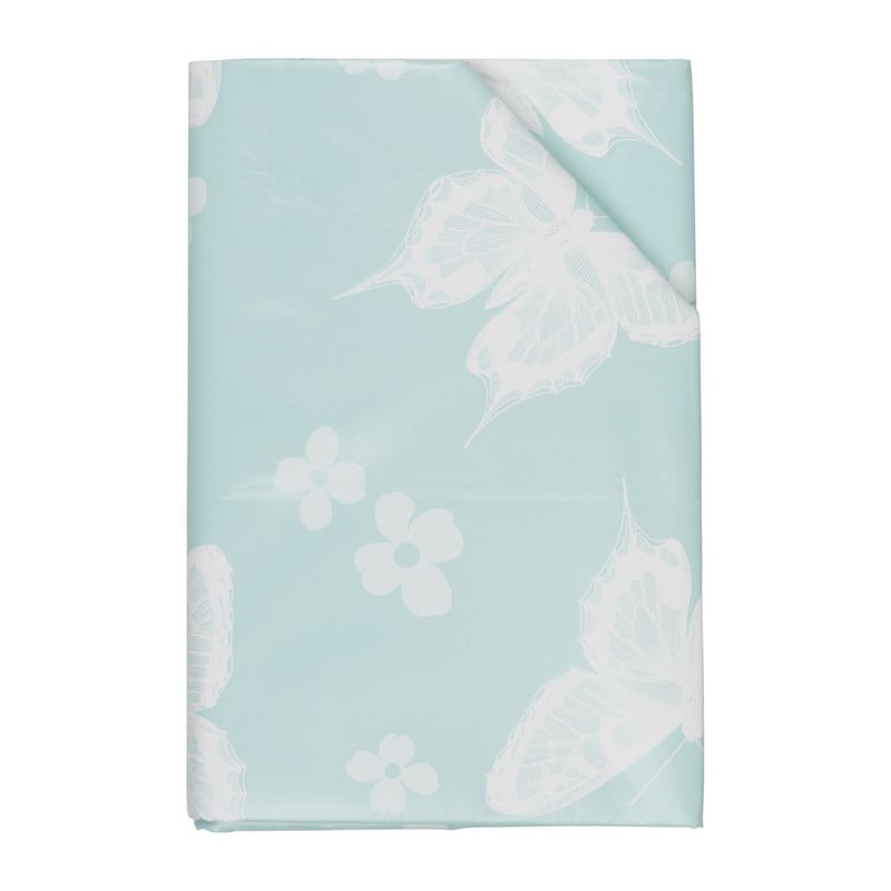 Tafelkleed vlinder blauw 